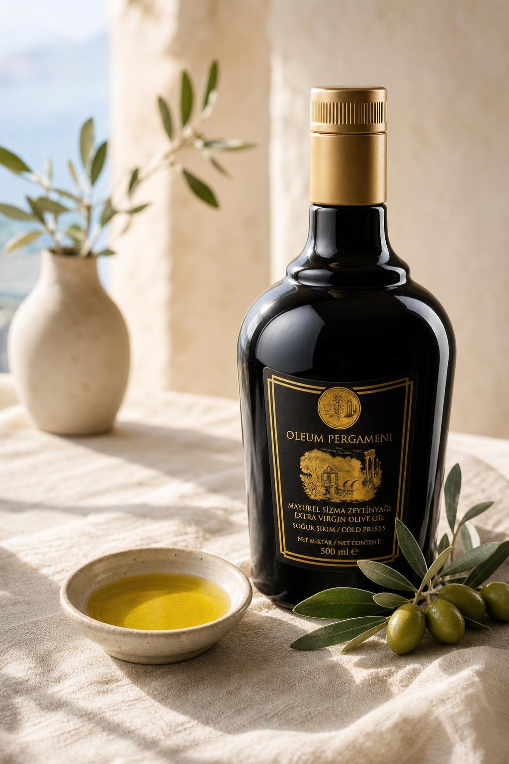 Oleum Pergameni naturel sızma zeytinyağı 500 ml